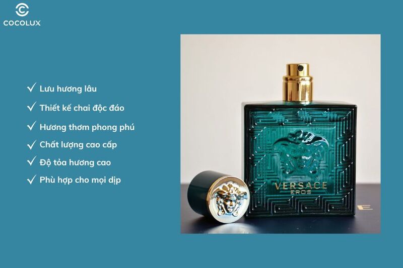 Ưu điểm của nước hoa Versace Eros EDT