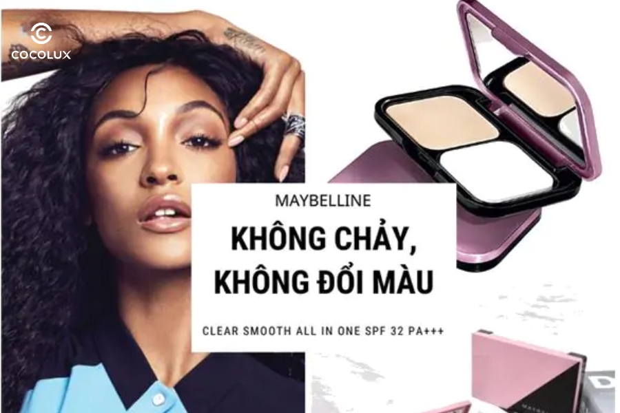 Ưu điểm của phấn phủ Maybelline 5in1