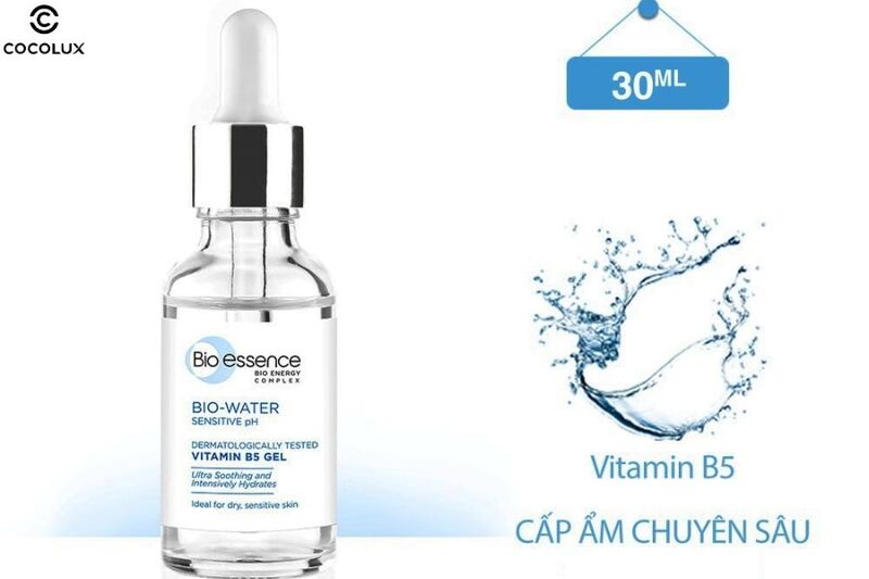 Ưu điểm của tinh chất Bio Essence Bio Water Vitamin B5 Gel dưỡng ẩm 30ml