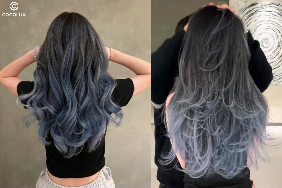 Tóc ombre giúp mái tóc bồng bềnh hơn, dễ biến tấu phong cách và ít phải dặm màu chân tóc