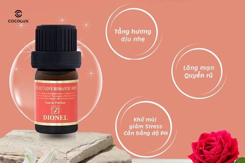 Nước Hoa V&ugrave;ng K&iacute;n Dionel Secret Love c&oacute; nhiều ưu điểm nổi bật