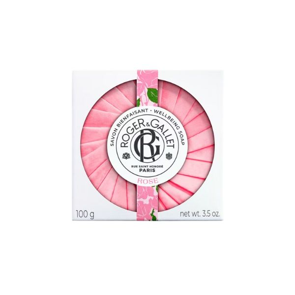 Xà Phòng Tạo Bọt Roger & Gallet Rose Wellbeing Soap 100g