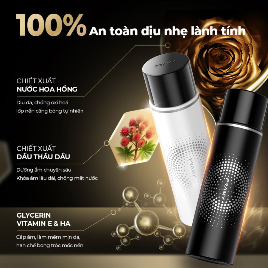 Xịt Khóa Nền Pramy Moisturizing Makeup Setting Spray Matte Finish 100ml