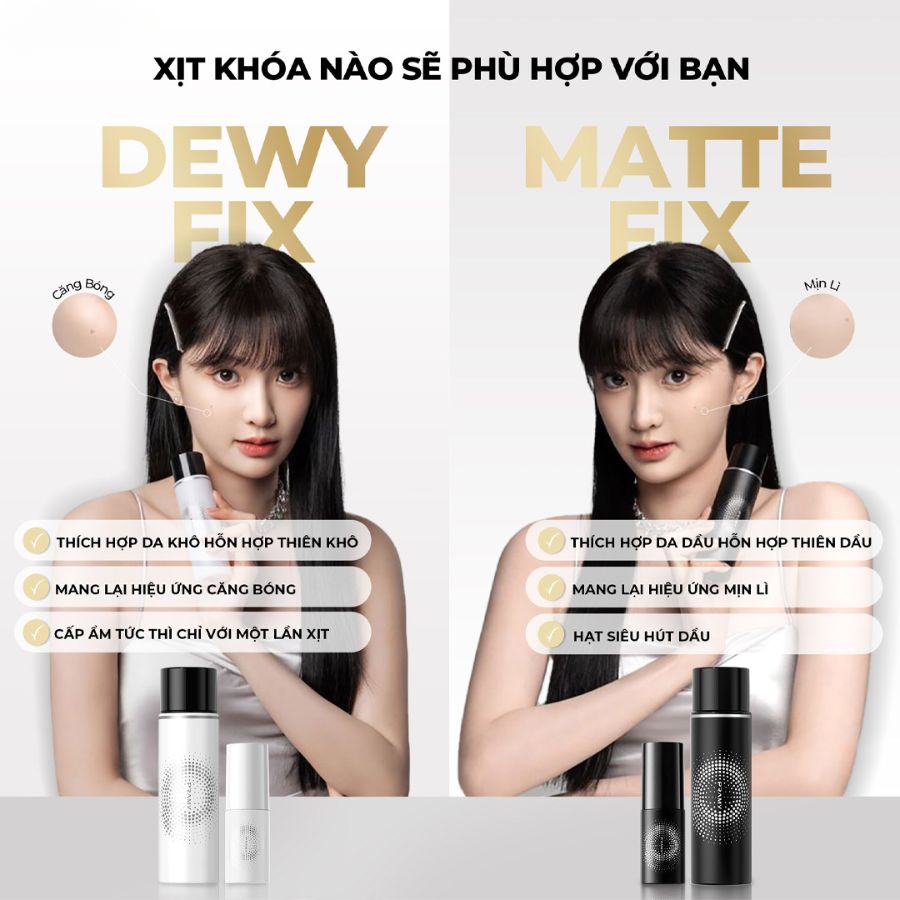 Xịt Khóa Nền Pramy Moisturizing Makeup Setting Spray Dewy Finish 100ml