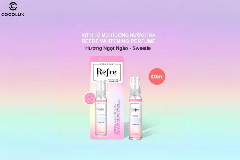 Xịt khử mùi Refre Whitening Perfume Hương Ngọt Ngào​​​​​​​​​​​​​​