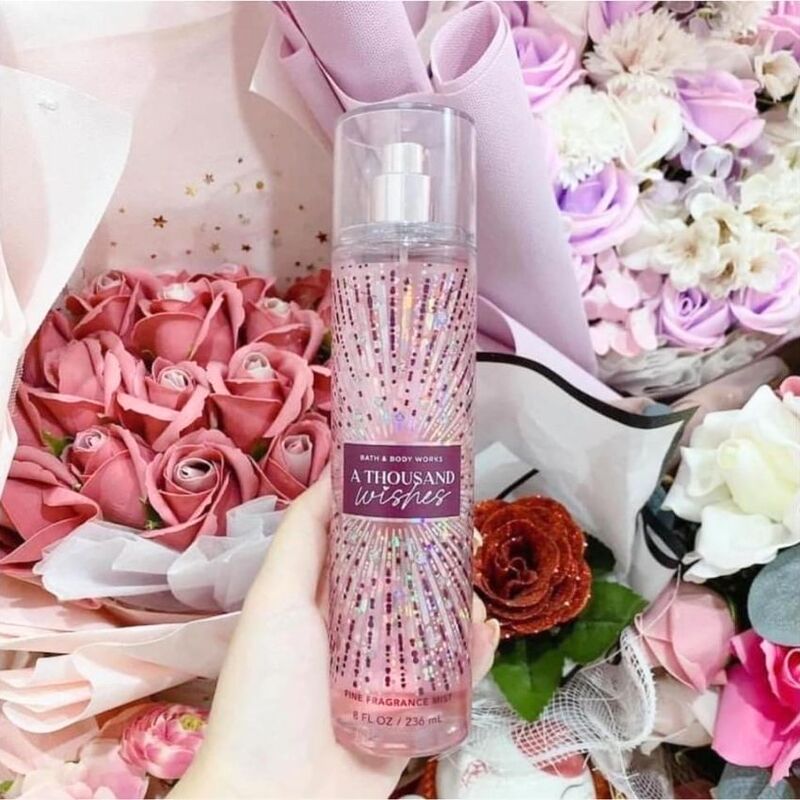 Xịt Thơm Bath & Body Works Fine Fragrance Mist 236ml - A Thousand Wishes