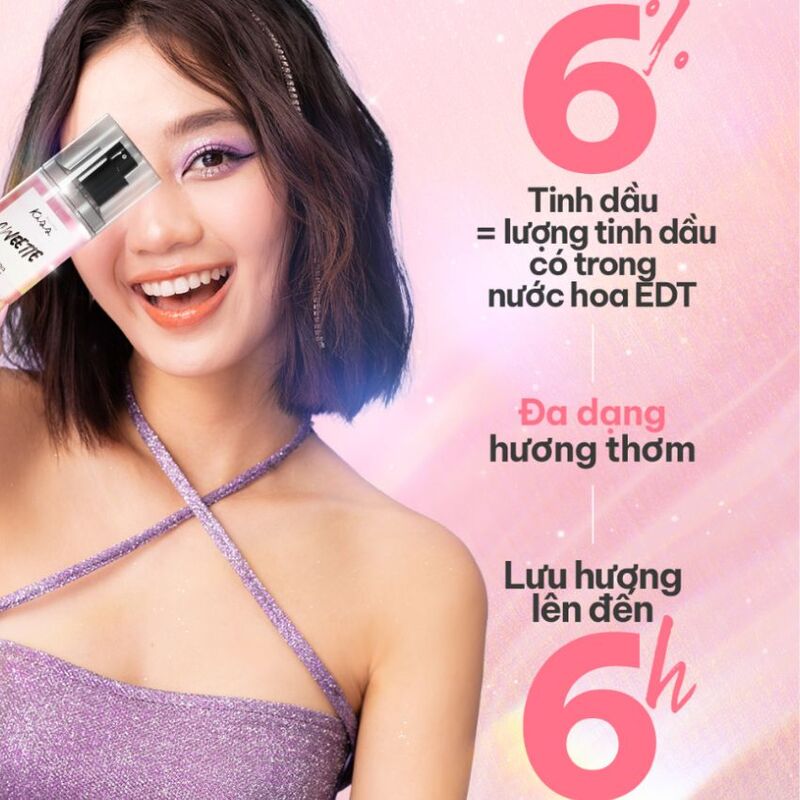 Xịt Thơm Toàn Thân Hương Nước Hoa Kiss My Body 88ml - Sweetie