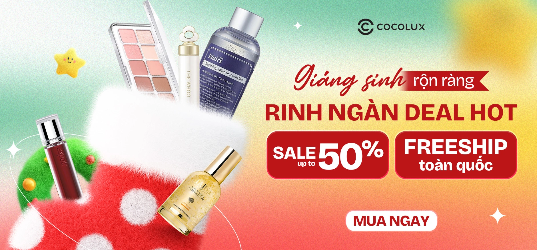 GIÁNG SINH RỘN RÀNG - RINH NGÀN DEAL HOT