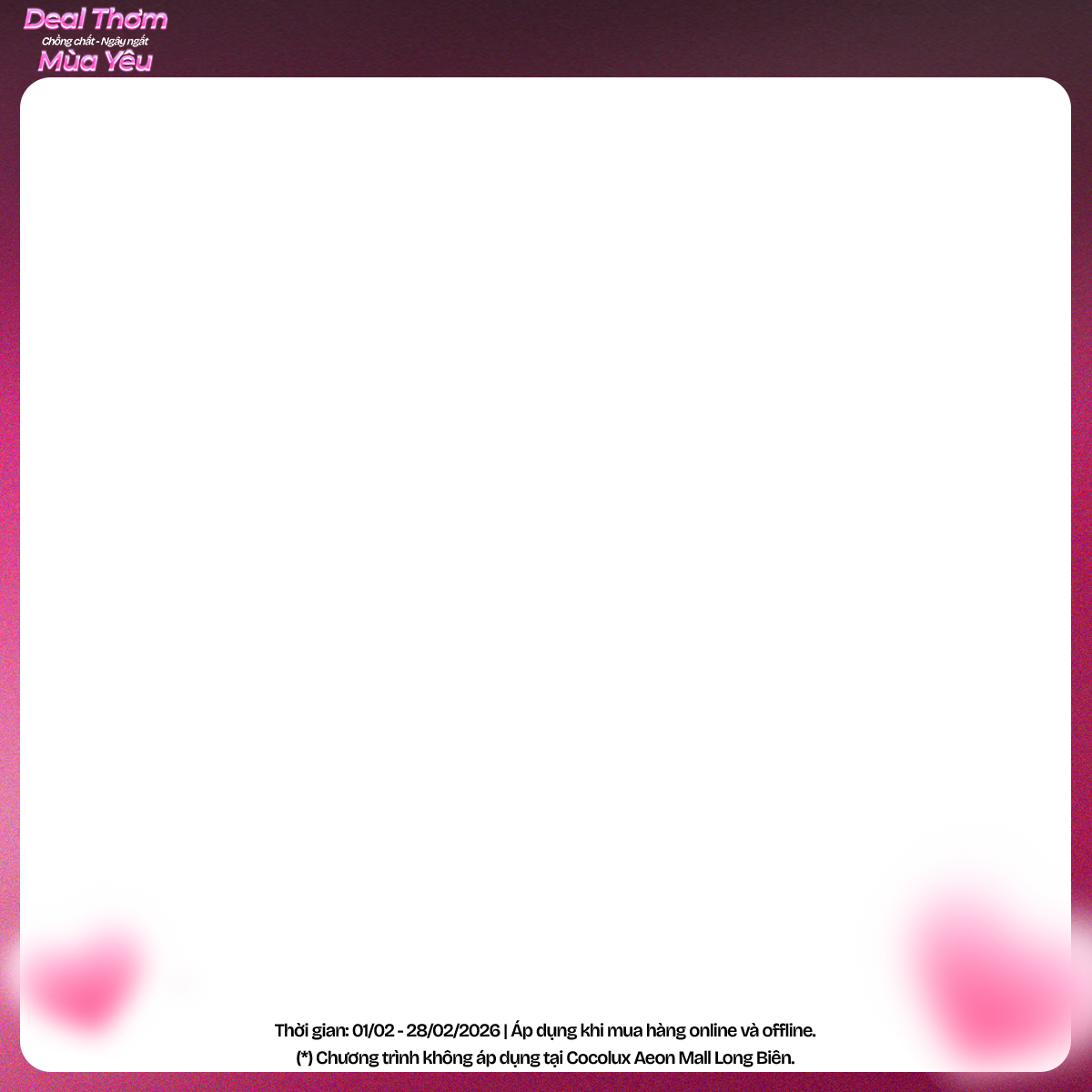 DEAL HOT THÁNG 2