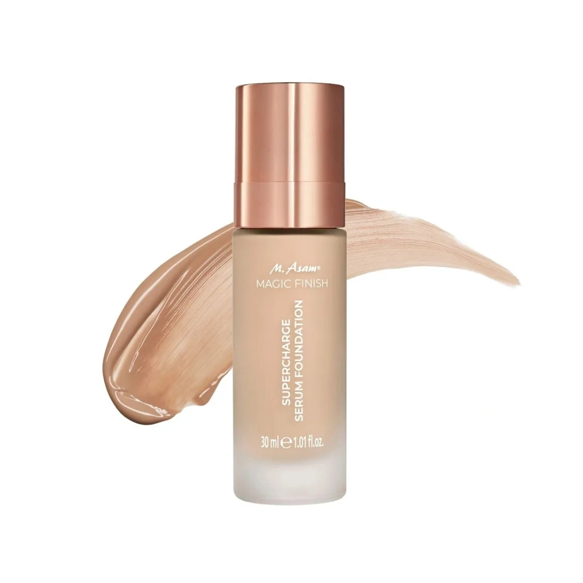 Kem Nền M.Asam Magic Finish Supercharge Serum Foundation - 200 Warm Sand
