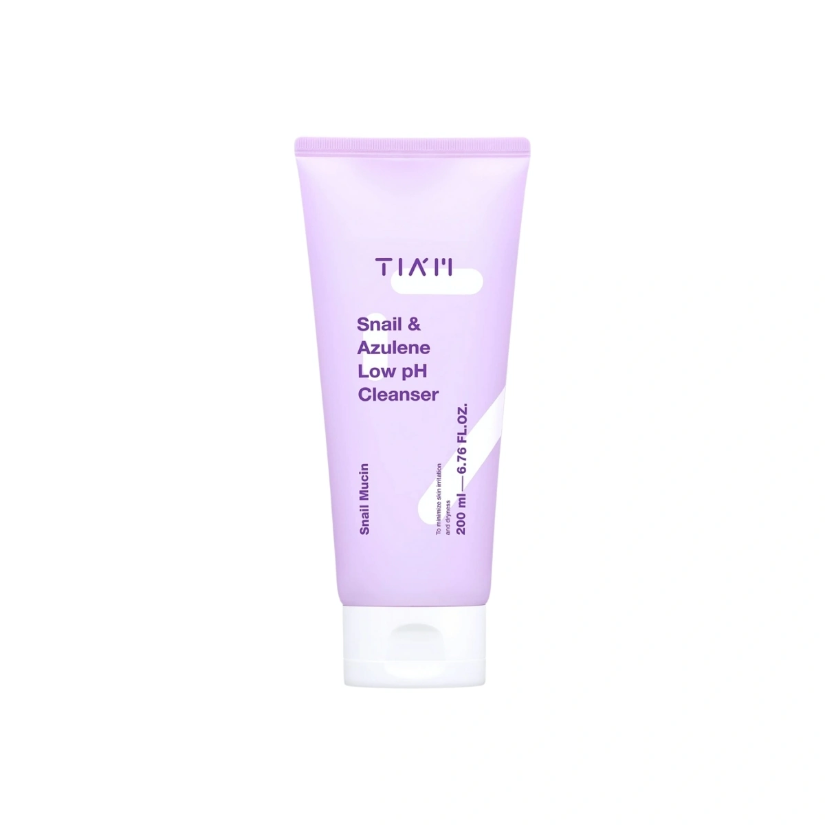 Sữa Rửa Mặt TIA'M Snail & Azulene Low PH CLEANSER Cho Da Dầu Mụn Nhạy Cảm 200ml