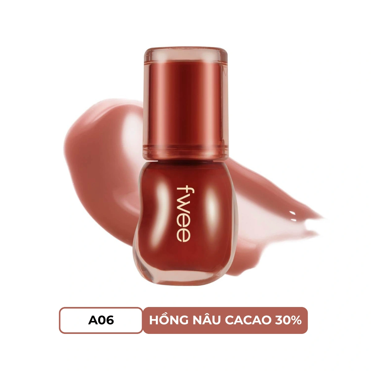 Son Bóng Fwee 3D Voluming Gloss A06 Scotch 30%