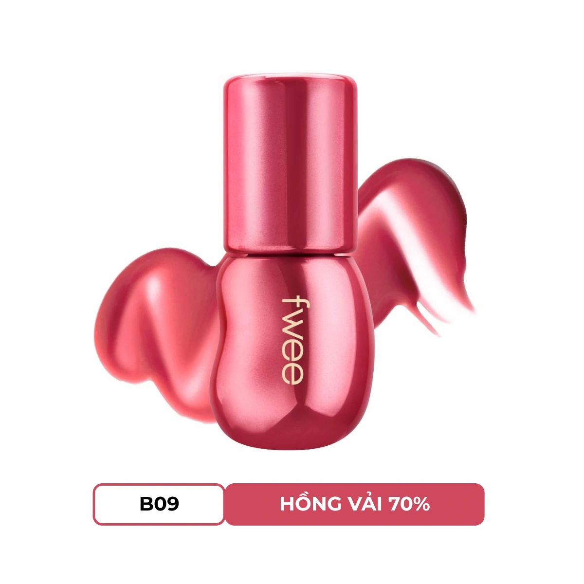 Son Bóng Fwee 3D Voluming Gloss B09 Lychee 70%