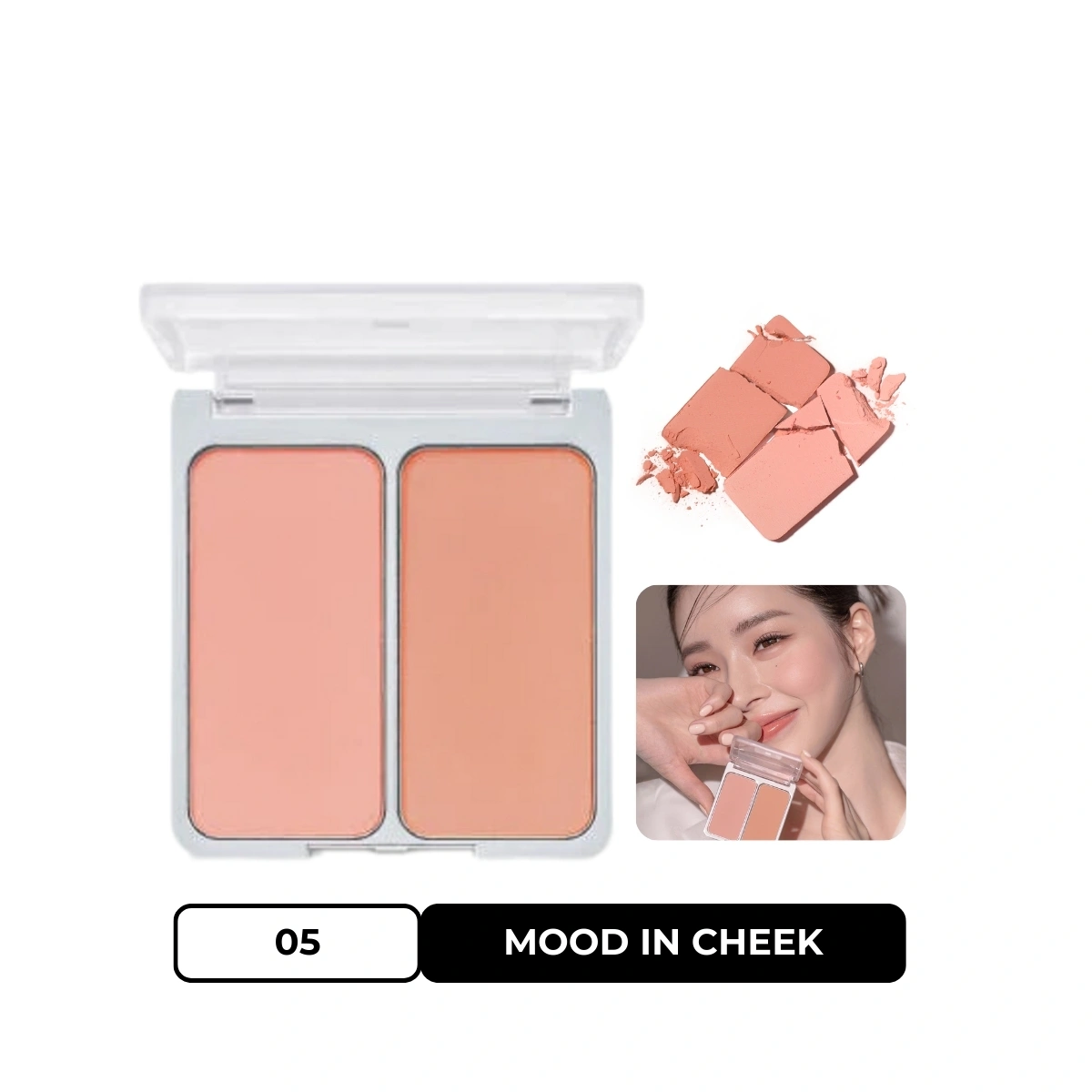 Phấn Má 2aN Dual Cheek #Mood In Cheek