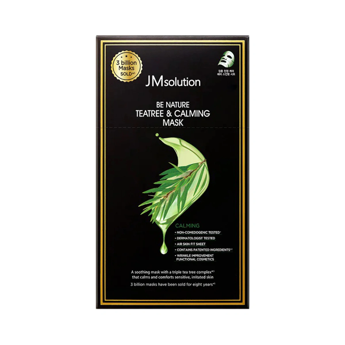 Mặt Nạ Jmsolution Be Natrue Teatree & Calming