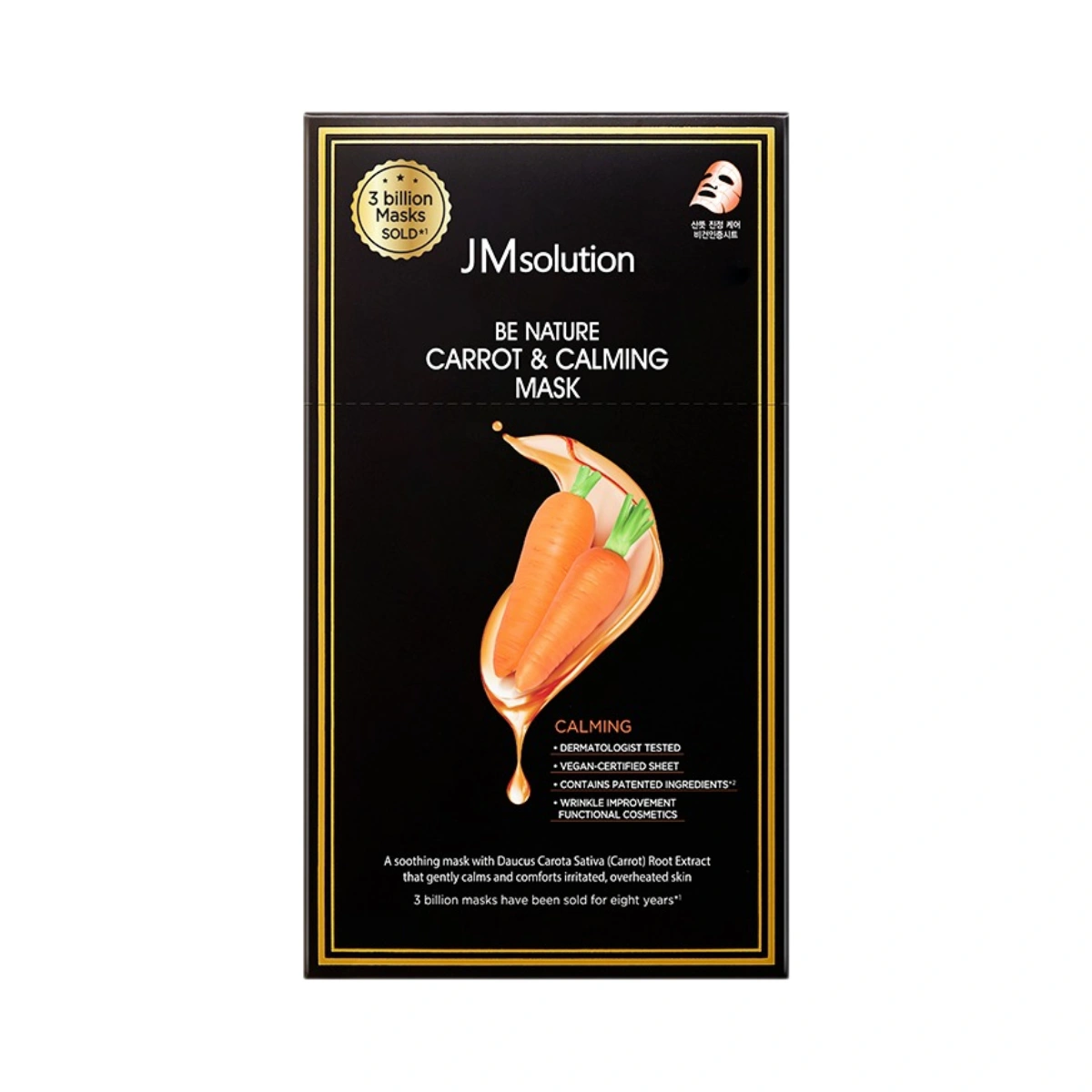 Mặt Nạ Jmsolution Be Natrue Carrot & Calming