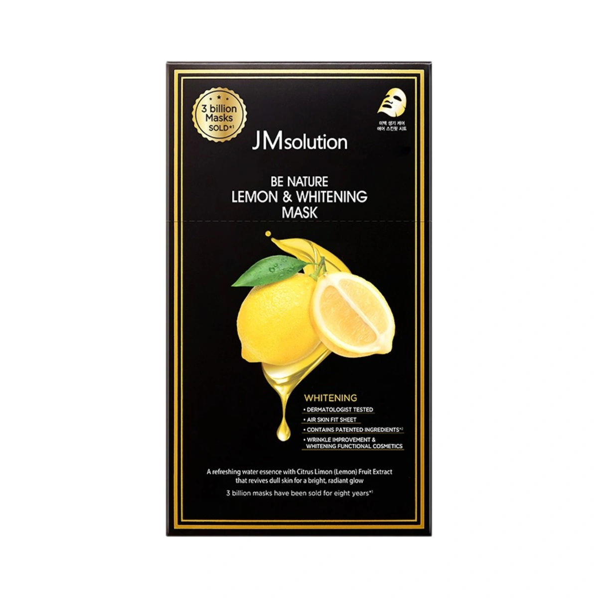 Mặt Nạ Jmsolution Be Natrue Lemon & Whitening