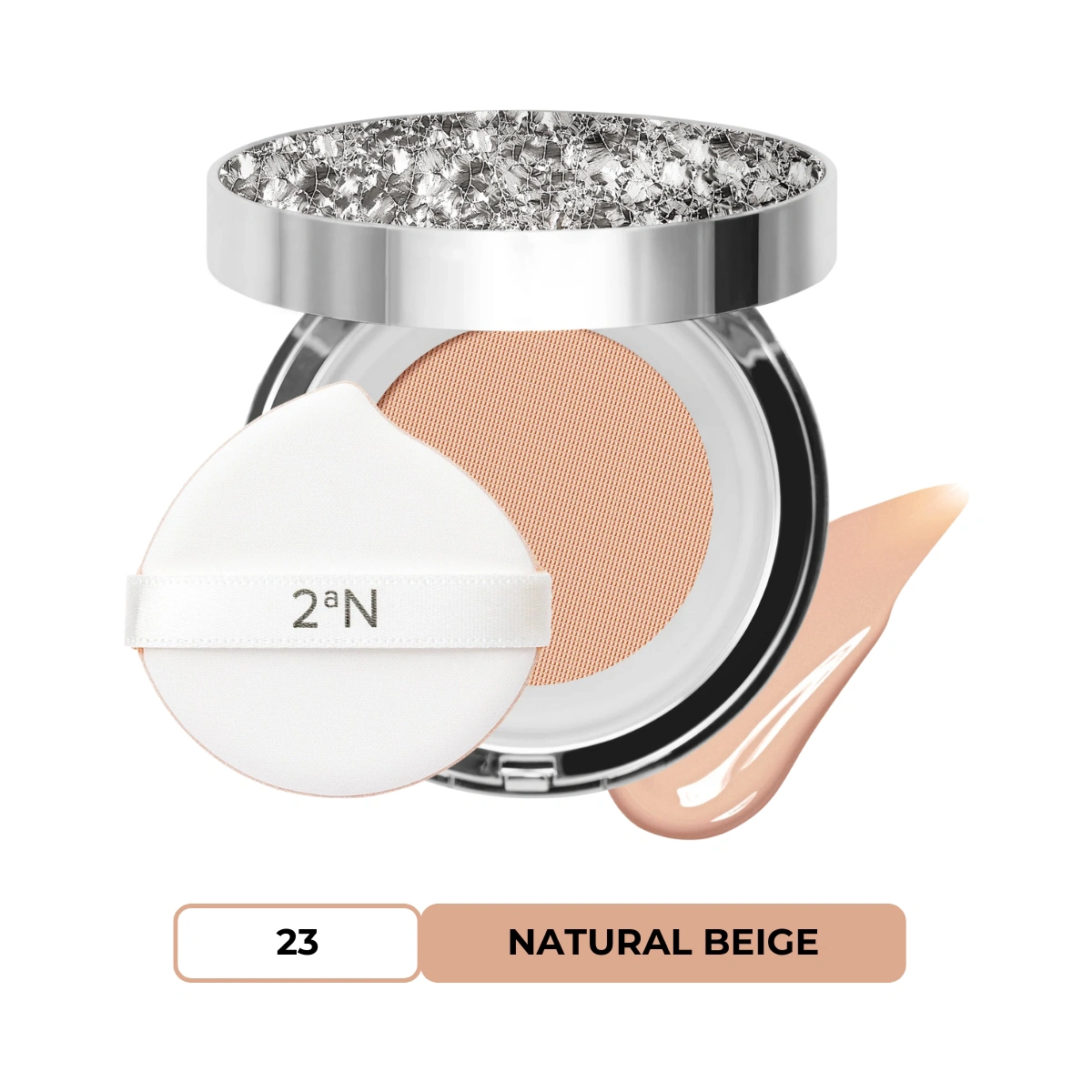Phấn Nước 2aN Gleaming Tension Pact #23 Natural Beige 13g