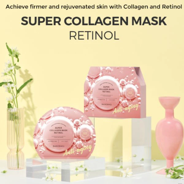 Mặt Nạ Banobagi Super Collagen Mask 30g - Peptide (Hồng) MC