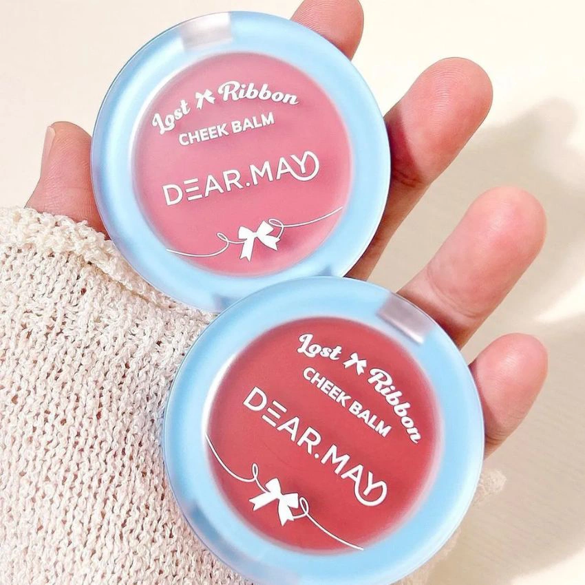 Phấn Má Dearmay Lost Ribbon Cheek Balm Dạng Kem LR01 Cherry Liar
